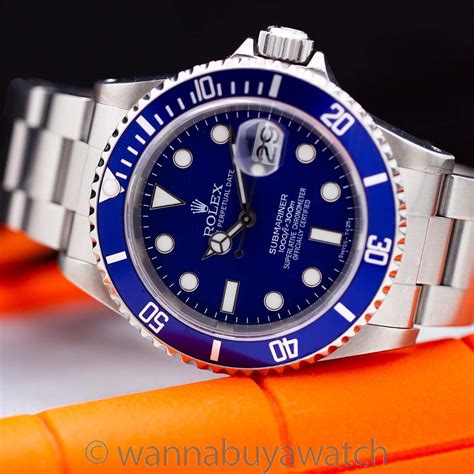 buy rolex 16610|rolex 16610 blue bezel.